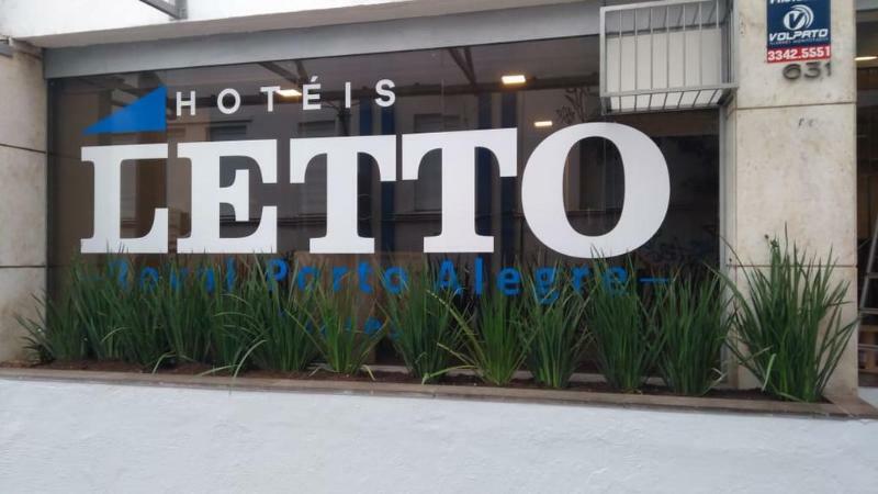 Letto Hotel Porto Alegre Bagian luar foto